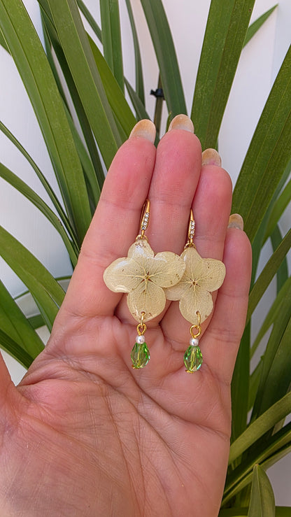 Pendientes de Hortensia