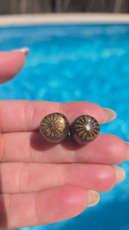 Pendientes corazón de Amapola