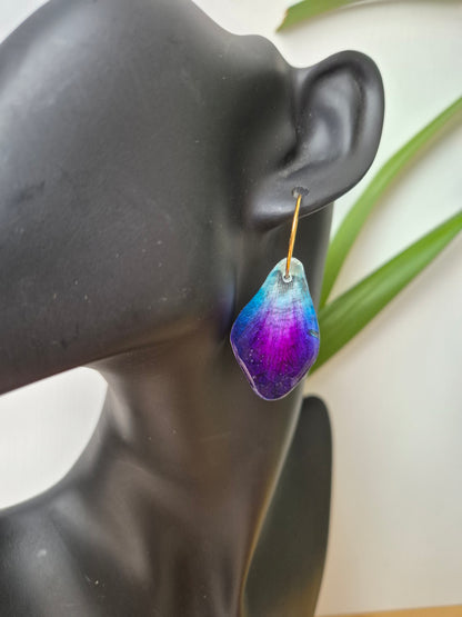 Pendientes petalo Orquidea