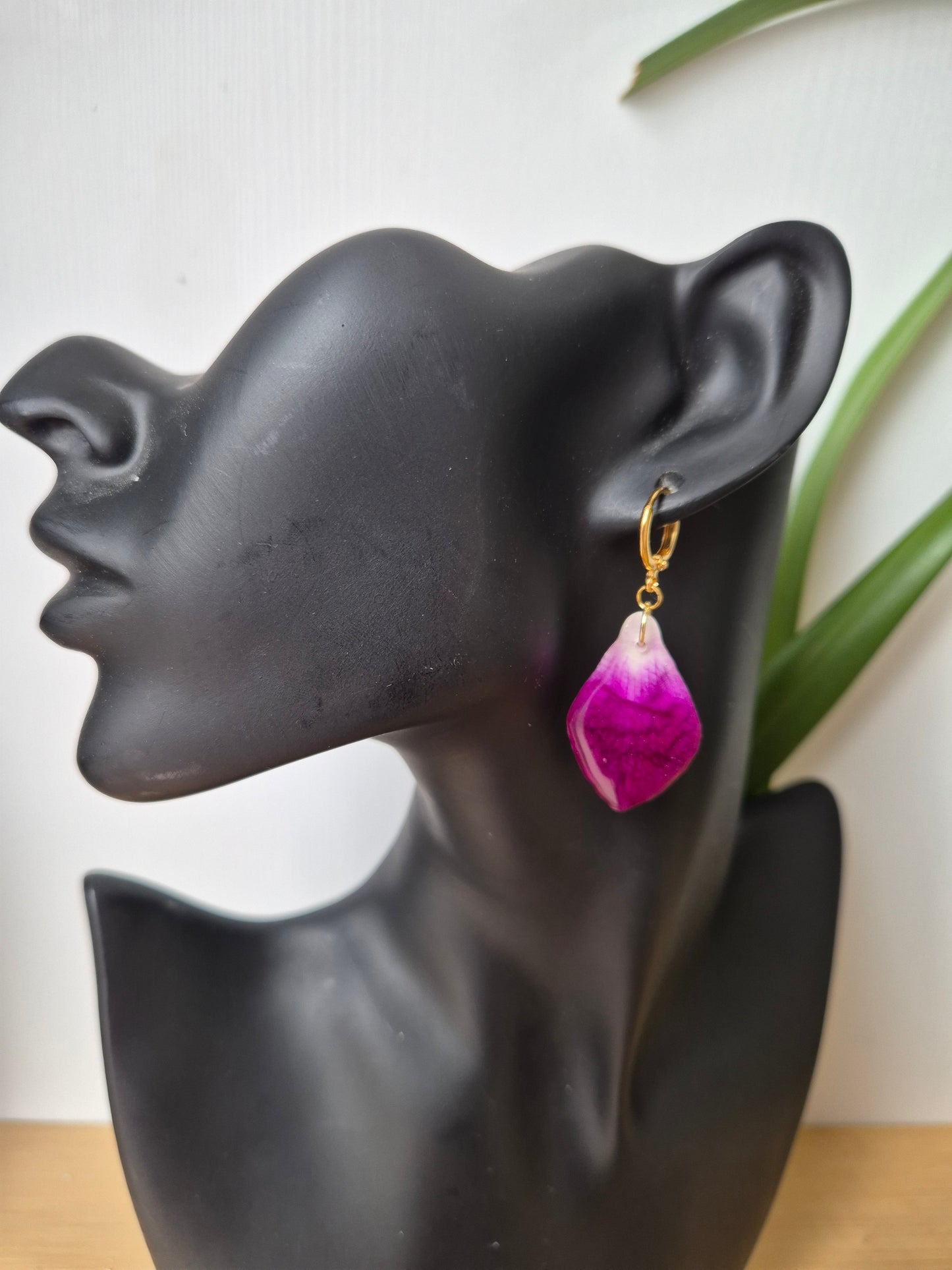 Pendientes petalo Orquidea
