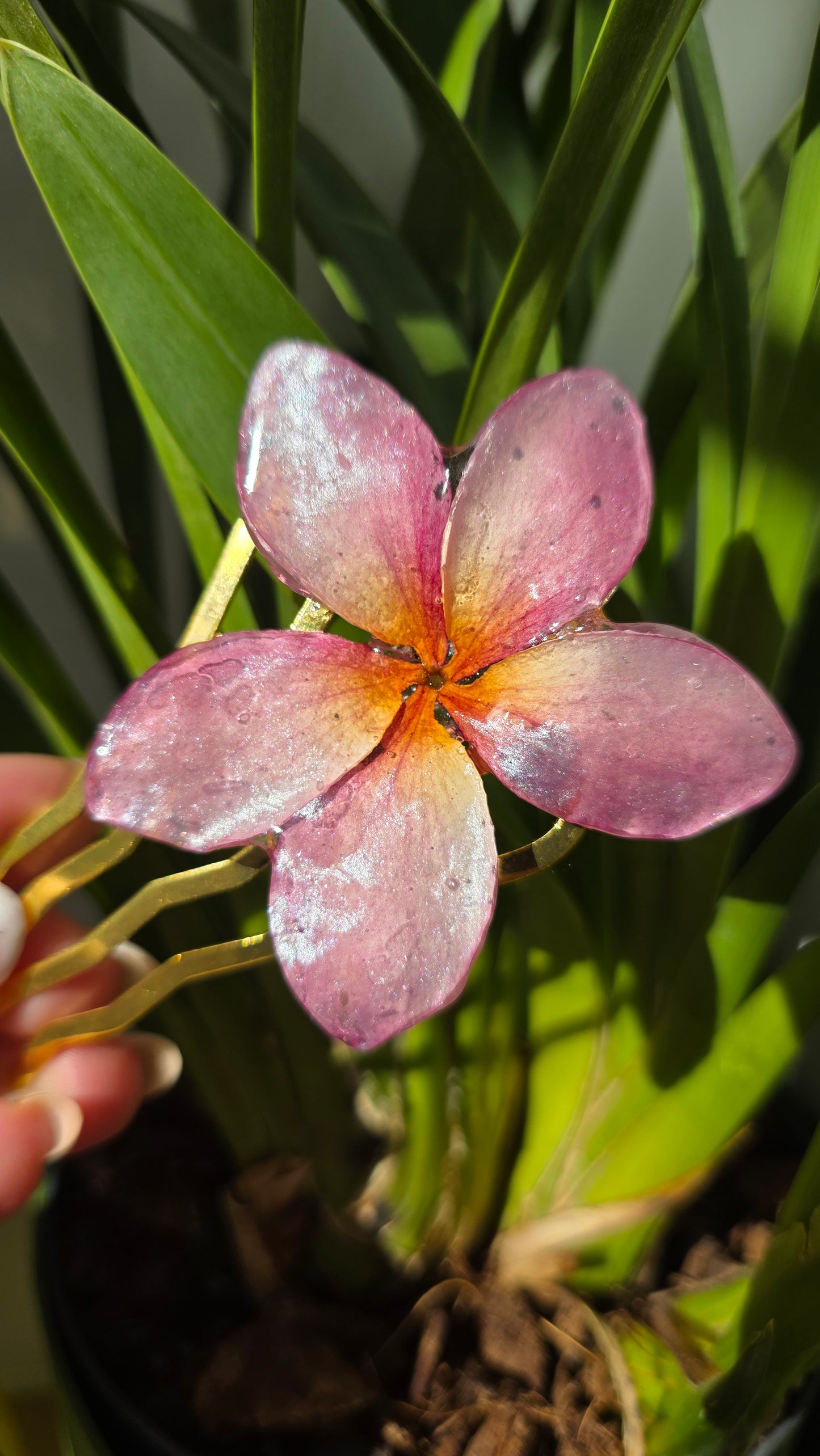 Horquilla de plumeria
