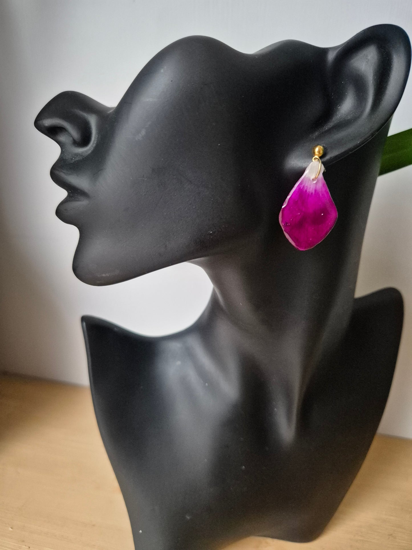 Pendientes petalo Orquidea