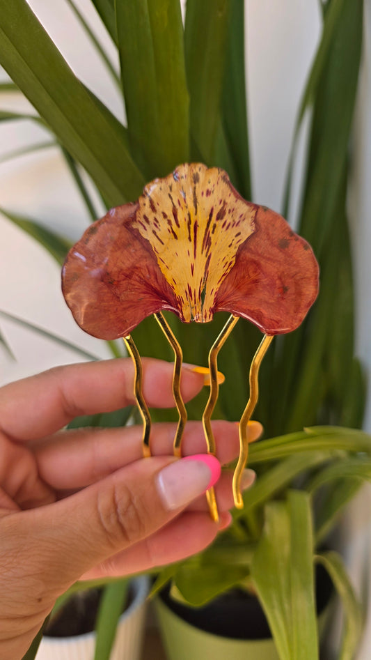 Horquilla Flor Flamboyán