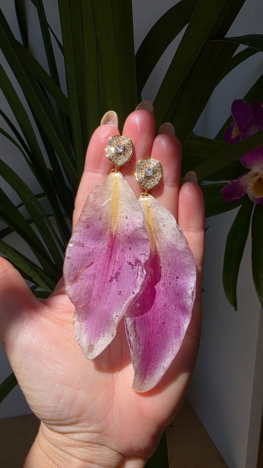 Pendientes de Lirio