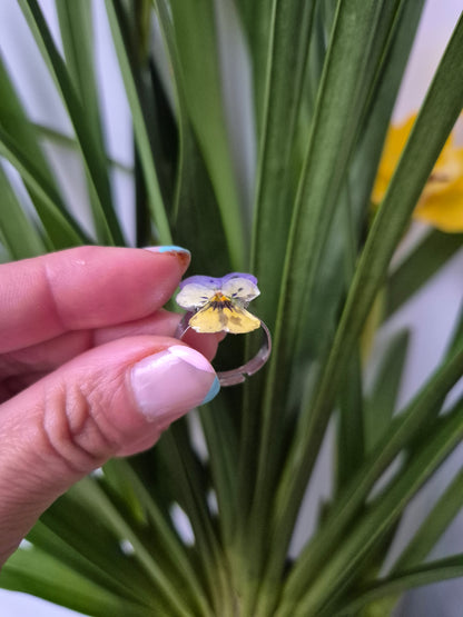 Anillo ajustable Pensamiento mini