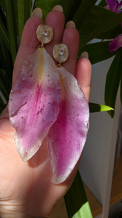 Pendientes de Lirio