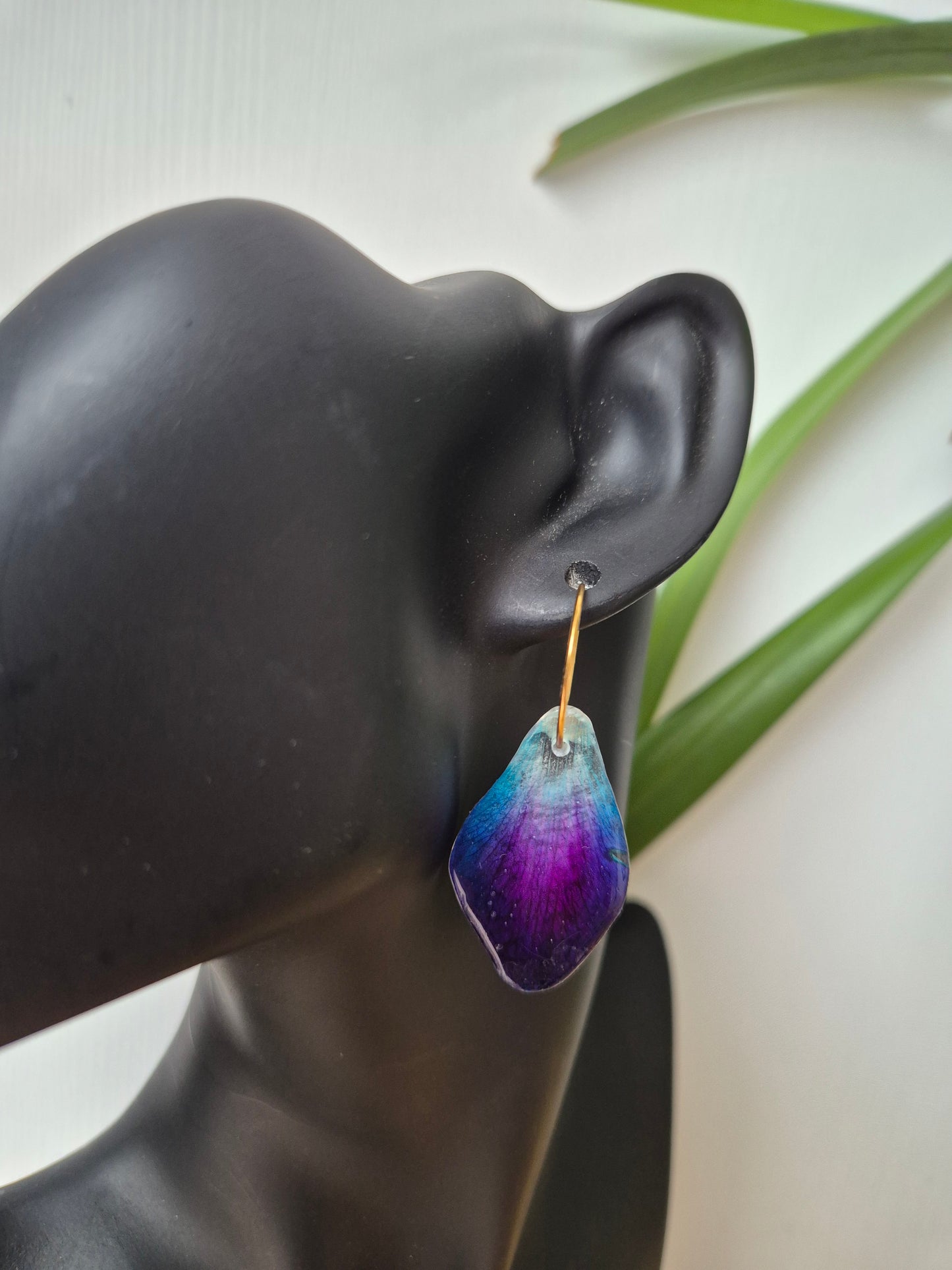 Pendientes petalo Orquidea