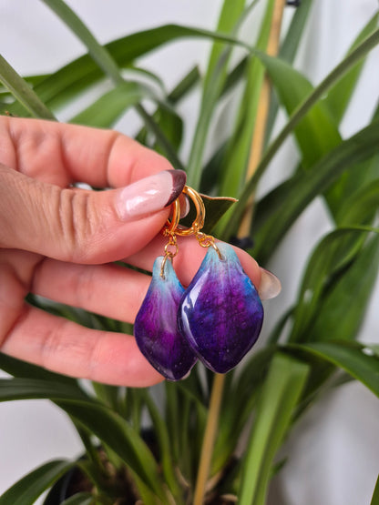 Pendientes petalo Orquidea