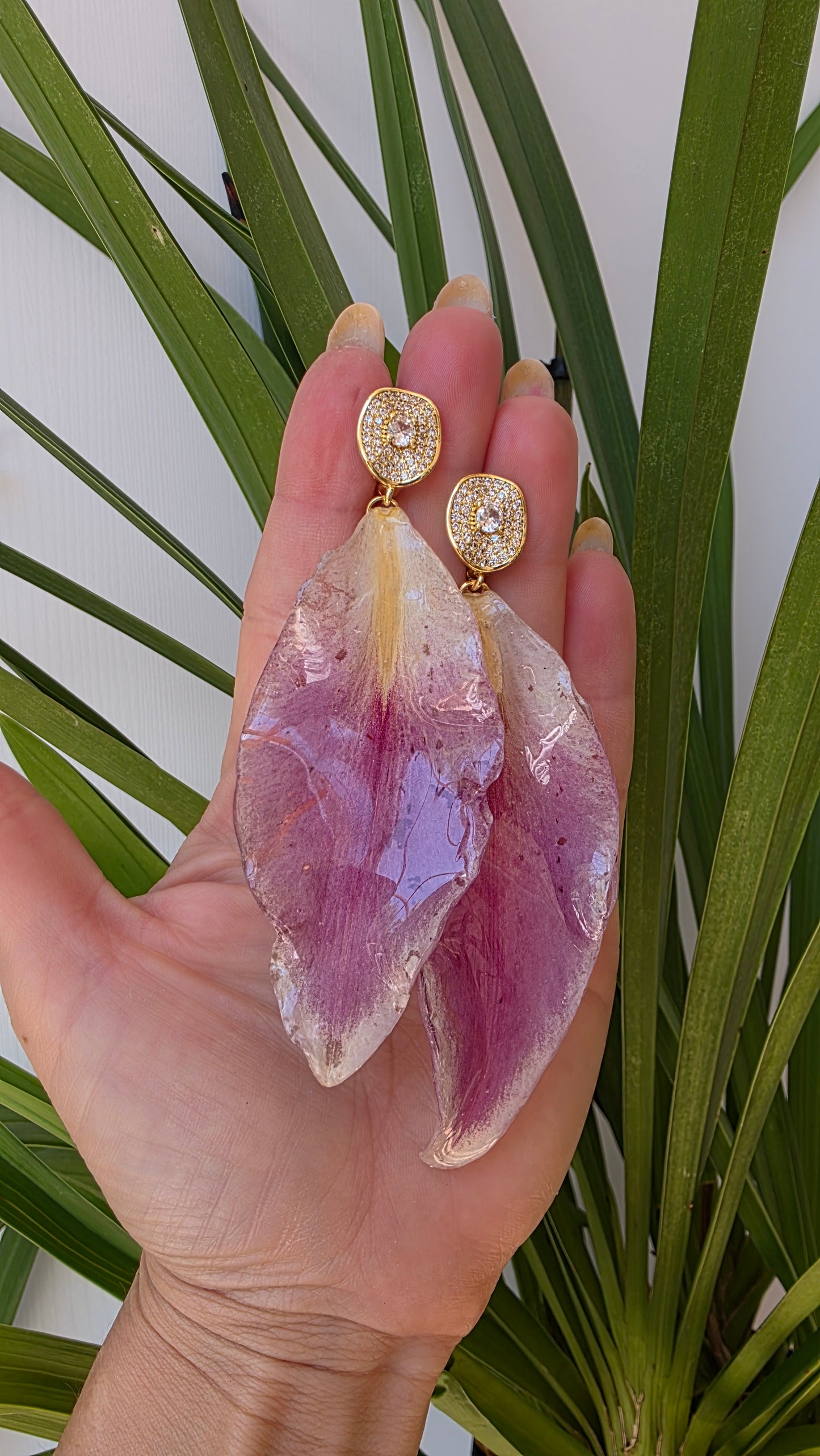 Pendientes de Lirio