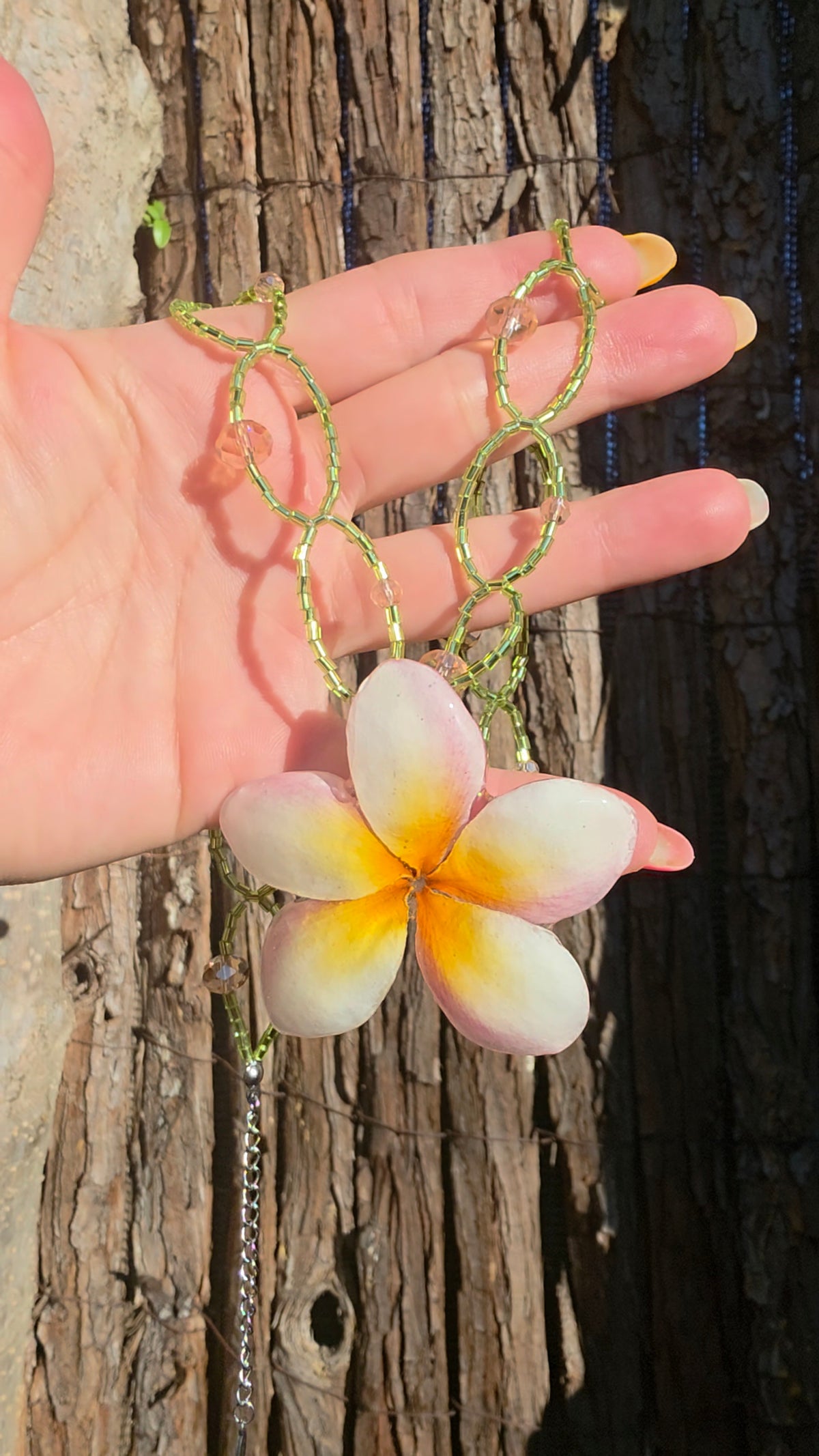 Collar plumeria Puerto Rico