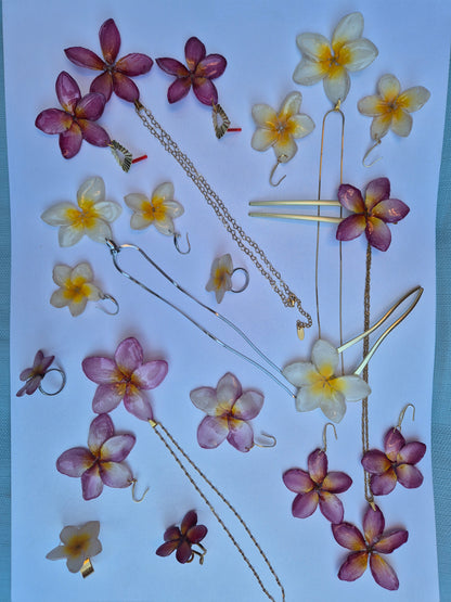 Colgante plumeria