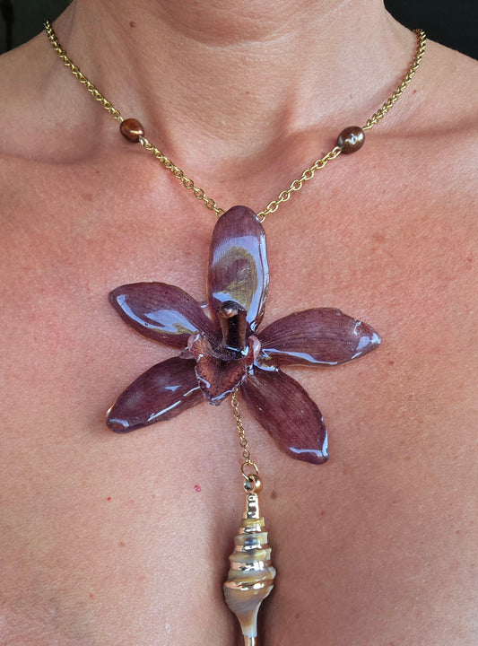Collar Orquidea Cymbidium