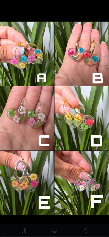 Pendientes colección Natura
