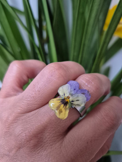 Anillo ajustable Pensamiento mini