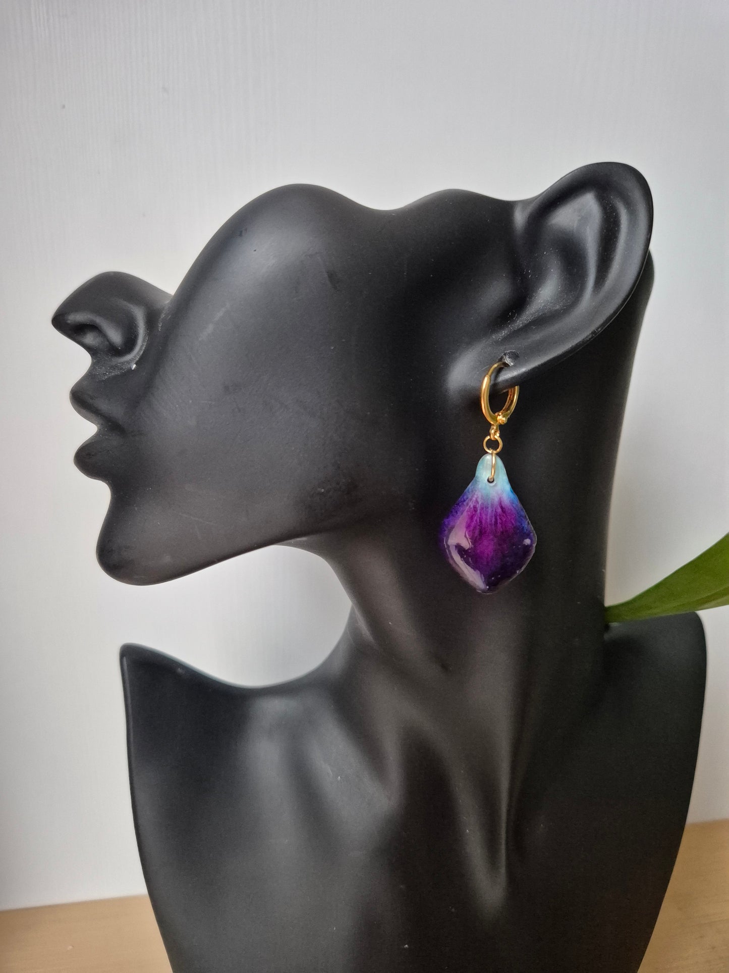 Pendientes petalo Orquidea