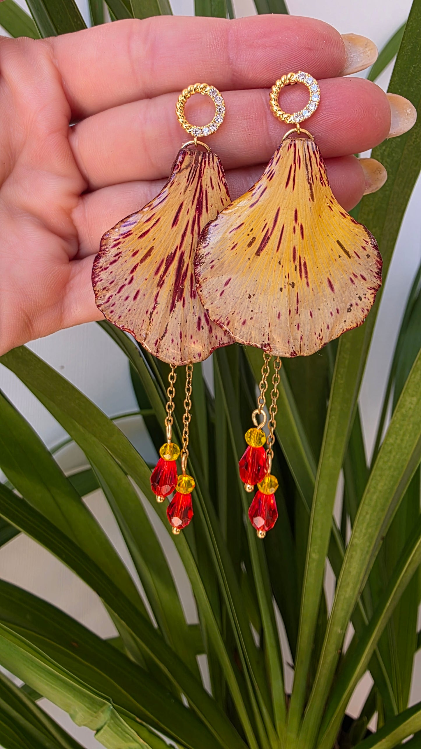Pendientes de Flamboyan