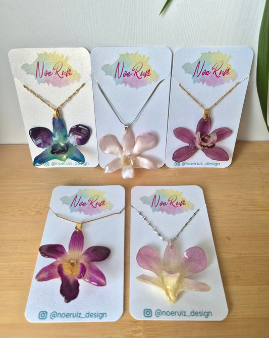 Colgante de orquídea dendrobium